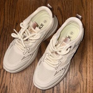 DKNY Women's Off-White Sneakers we have different size 8 9 10